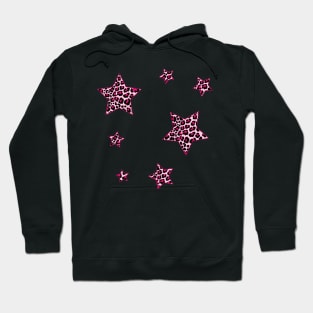 Hot Pink Cheetah Stars Pack Hoodie